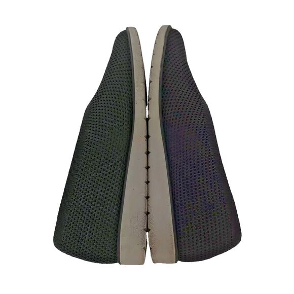 Eileen Fisher Heaven Stretch Knit Wedge Ballet Flats Women's Size 8.5 Gray Shoes - Picture 7 of 10